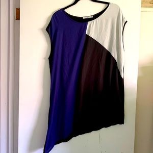 Rickis asymmetrical shirt size xl